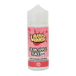 LOADED CRAN - APPLE JUICE ICED 100ML SHORTFILL E - LIQUID - Super E - cig