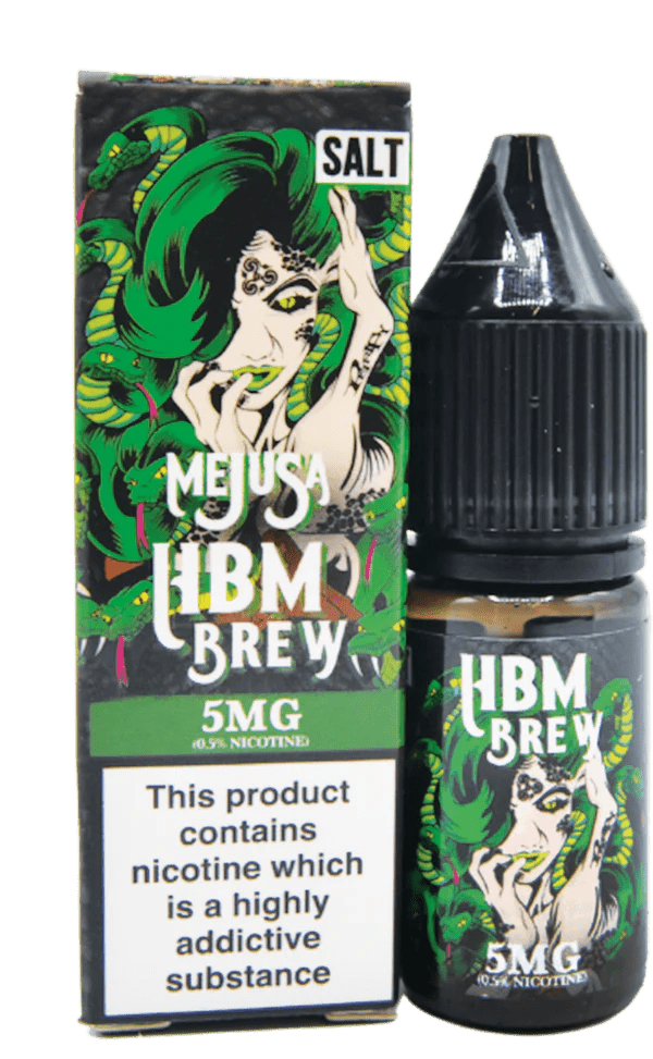 MEJUSA - 10ML HBM BREW NIC SALT E LIQUID - Super E-cig