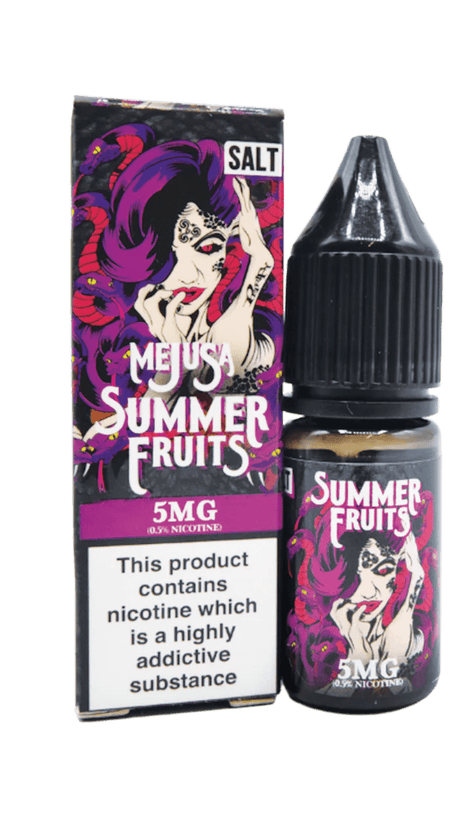 MEJUSA - 10ML SUMMER FRUITS NIC SALT E LIQUID - Super E-cig