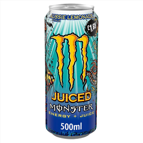MONSTER JUICED AUSSIE LEMONADE 500ML - Super E - cig
