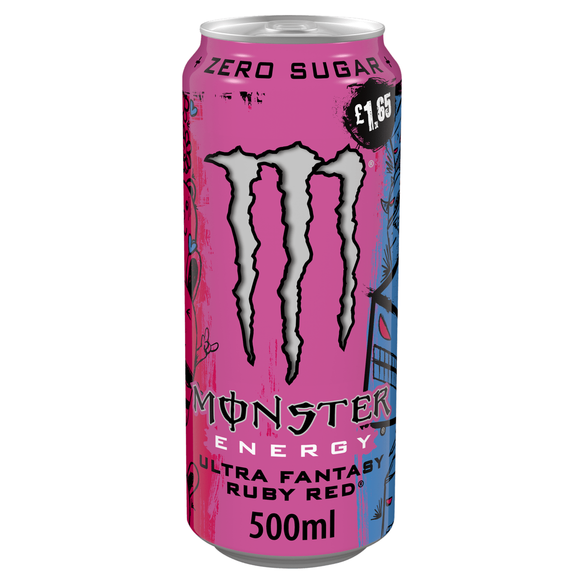 MONSTER ULTRA FANTASY RUBY RED 500ML - Super E - cig