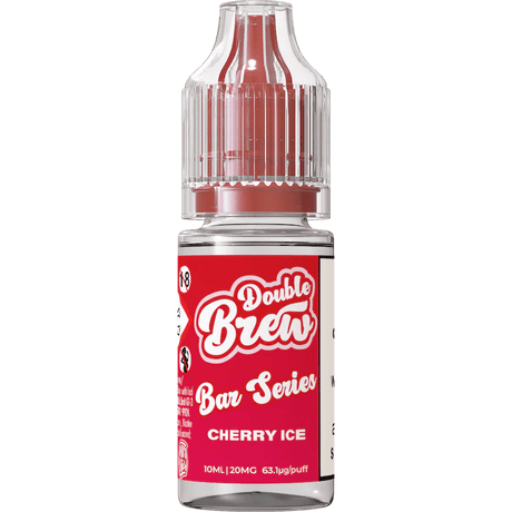 OHM BREW DOUBLE BREW CHERRY ICE 10ML NIC SALT E - LIQUID - Super E - cig