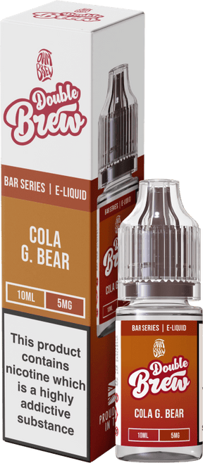 OHM BREW DOUBLE BREW COLA G. BEAR 10ML NIC SALT E - LIQUID - Super E - cig