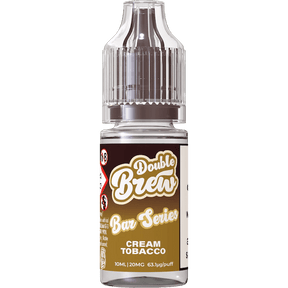 OHM BREW DOUBLE BREW CREAM TOBACCO 10ML NIC SALT E - LIQUID - Super E - cig