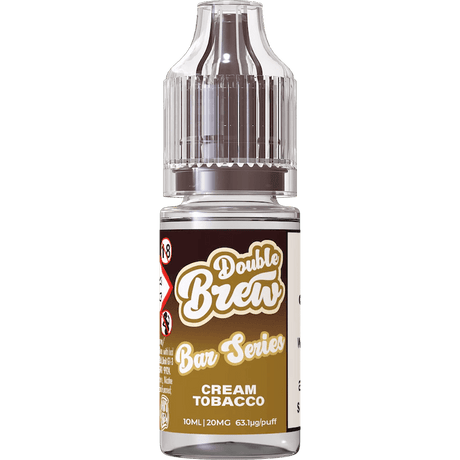 OHM BREW DOUBLE BREW CREAM TOBACCO 10ML NIC SALT E - LIQUID - Super E - cig