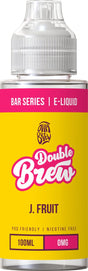 OHM BREW DOUBLE BREW J. FRUIT 100ML SHORTFILL E - LIQUID - Super E - cig