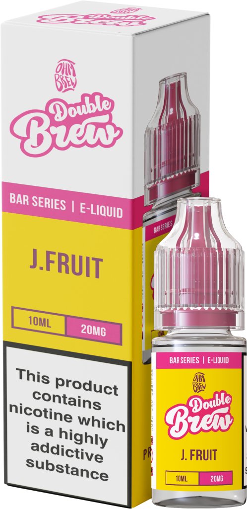 OHM BREW DOUBLE BREW J. FRUIT 10ML NIC SALT E - LIQUID - Super E - cig