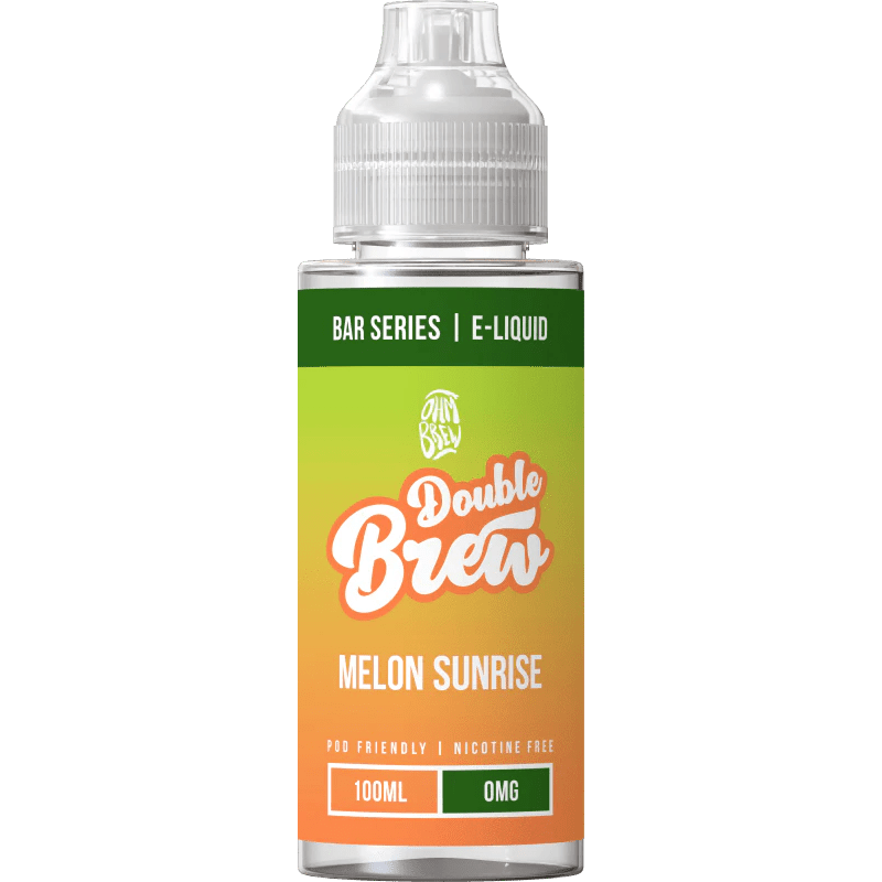 OHM BREW DOUBLE BREW MELON SUNRISE 100ML SHORTFILL E - LIQUID - Super E - cig