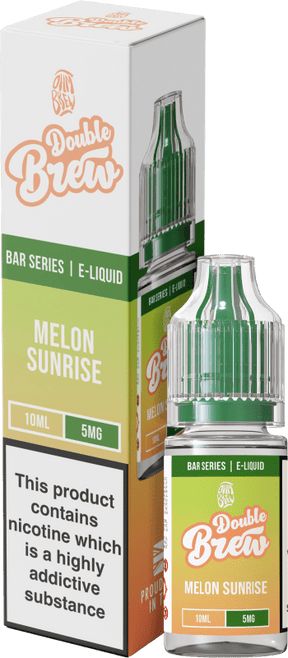 OHM BREW DOUBLE BREW MELON SUNRISE 10ML NIC SALT E - LIQUID - Super E - cig