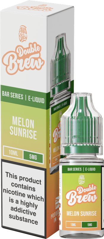 OHM BREW DOUBLE BREW MELON SUNRISE 10ML NIC SALT E - LIQUID - Super E - cig