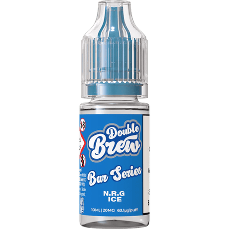 OHM BREW DOUBLE BREW N.R.G ICE 10ML NIC SALT E - LIQUID - Super E - cig