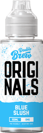 OHM BREW DOUBLE BREW ORIGINALS BLUE SLUSH 100ML SHORTFILL E - LIQUID - Super E - cig