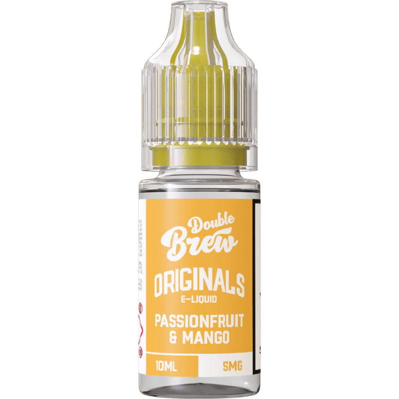 OHM BREW DOUBLE BREW ORIGINALS PASSIONFRUIT MANGO 10ML NIC SALT E - LIQUID - Super E - cig
