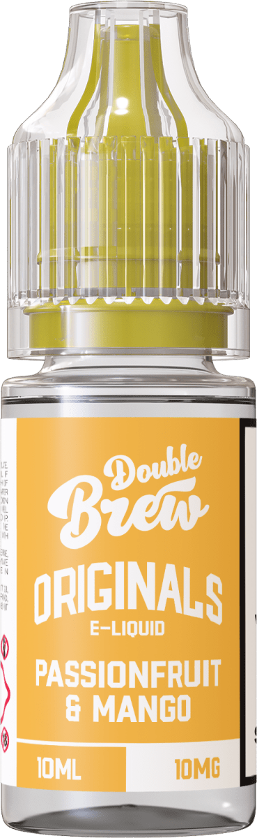 OHM BREW DOUBLE BREW ORIGINALS PASSIONFRUIT MANGO 10ML NIC SALT E - LIQUID - Super E - cig