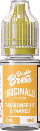 OHM BREW DOUBLE BREW ORIGINALS PASSIONFRUIT MANGO 10ML NIC SALT E - LIQUID - Super E - cig