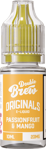 OHM BREW DOUBLE BREW ORIGINALS PASSIONFRUIT MANGO 10ML NIC SALT E - LIQUID - Super E - cig