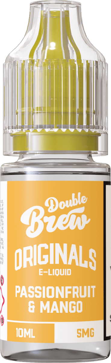 OHM BREW DOUBLE BREW ORIGINALS PASSIONFRUIT MANGO 10ML NIC SALT E - LIQUID - Super E - cig