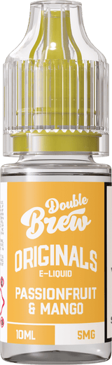 OHM BREW DOUBLE BREW ORIGINALS PASSIONFRUIT MANGO 10ML NIC SALT E - LIQUID - Super E - cig