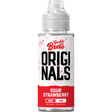 OHM BREW DOUBLE BREW ORIGINALS SOUR STRAWBERRY 100ML SHORTFILL E - LIQUID - Super E - cig