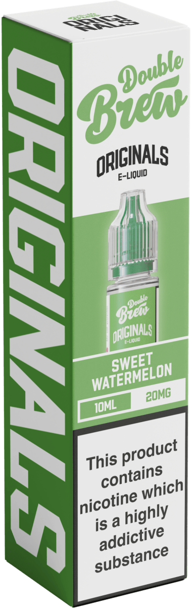 OHM BREW DOUBLE BREW ORIGINALS SWEET WATERMELON 10ML NIC SALT E - LIQUID - Super E - cig
