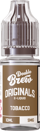 OHM BREW DOUBLE BREW ORIGINALS TOBACCO 10ML NIC SALT E - LIQUID - Super E - cig