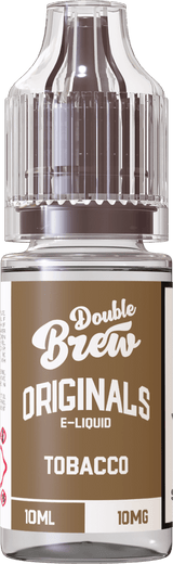 OHM BREW DOUBLE BREW ORIGINALS TOBACCO 10ML NIC SALT E - LIQUID - Super E - cig
