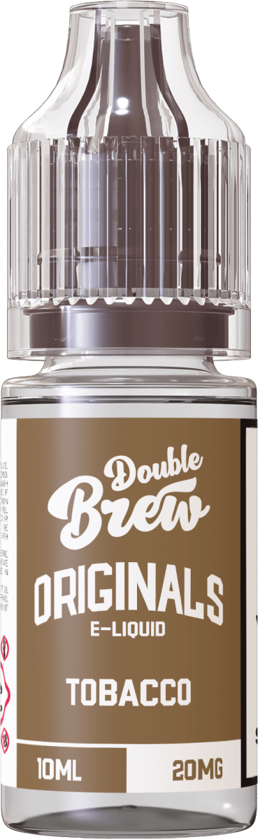 OHM BREW DOUBLE BREW ORIGINALS TOBACCO 10ML NIC SALT E - LIQUID - Super E - cig