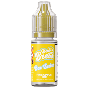 OHM BREW DOUBLE BREW PINEAPPLE ICE ICE 10ML NIC SALT E - LIQUID - Super E - cig