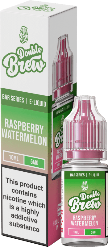 OHM BREW DOUBLE BREW RASPBERRY WATERMELON 10ML NIC SALT E - LIQUID - Super E - cig