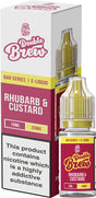 OHM BREW DOUBLE BREW RHUBARB & CUSTARD 10ML NIC SALT E - LIQUID - Super E - cig