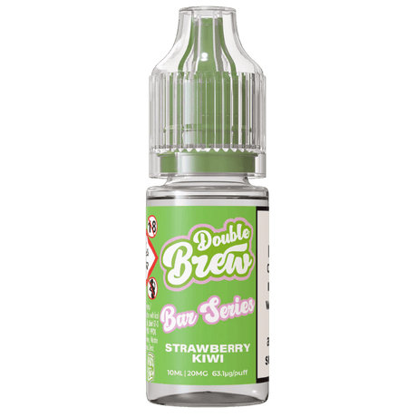 OHM BREW DOUBLE BREW STRAWBERRY KIWI 10ML NIC SALT E - LIQUID - Super E - cig