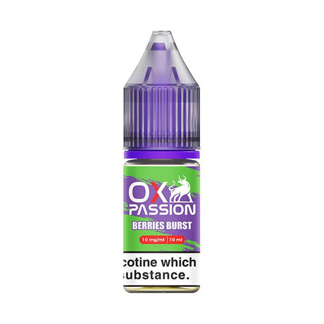 OX PASSION BERRIES BURST 10ML NIC SALT E - LIQUID - Super E - cig