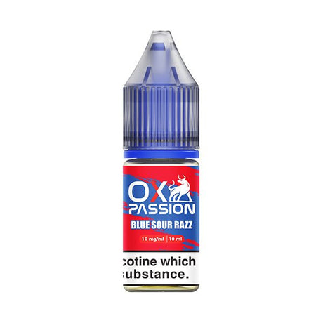 OX PASSION BLUE SOUR RAZZ 10ML NIC SALT E - LIQUID - Super E - cig