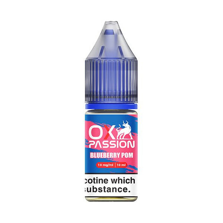 OX PASSION BLUEBERRY POM 10ML NIC SALT E - LIQUID - Super E - cig