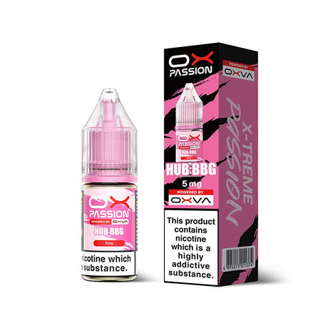 OX PASSION HUB BBG 10ML NIC SALT E-LIQUID - 5MG