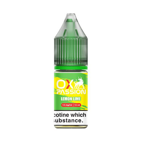 OX PASSION LEMON LIME 10ML NIC SALT E - LIQUID - Super E - cig