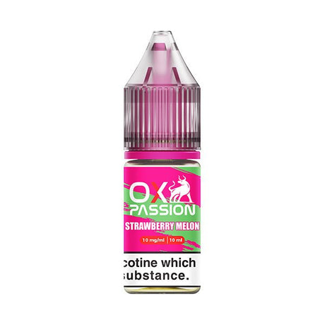 OX PASSION STRAWBERRY MELON 10ML NIC SALT E - LIQUID - Super E - cig