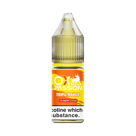 OX PASSION TRIPLE MANGO 10ML NIC SALT E - LIQUID - Super E - cig