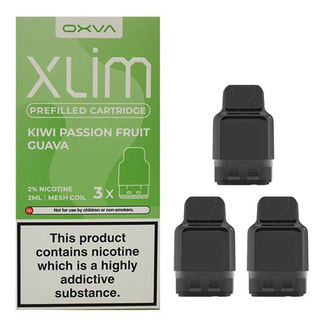 OXVA - XLIM PREFILLED CARTRIDGE 3 PACK - Super E-cig