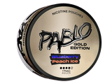 PABLO GOLD EDITION NICOTINE POUCHES 20 PACK - BLUEBERRY PEACH ICE