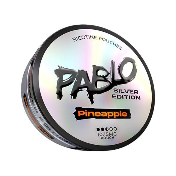 PABLO SILVER EDITION NICOTINE POUCHES 20 PACK - PINEAPPLE