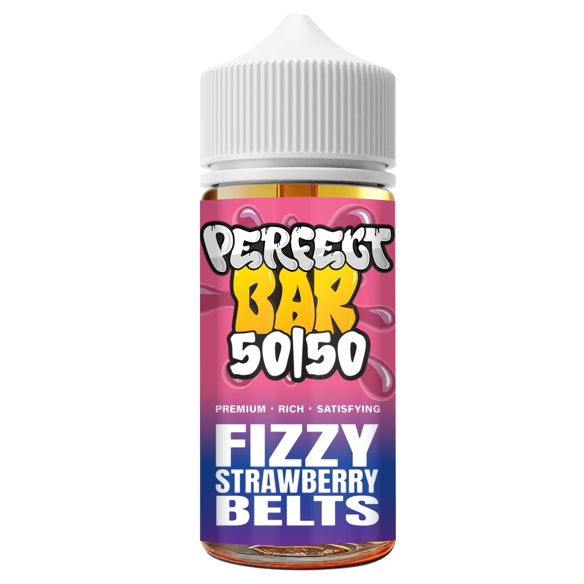 PERFECT BAR FIZZY STRAWBERRY BELTS 100ML SHORTFILL E - LIQUID - Super E - cig