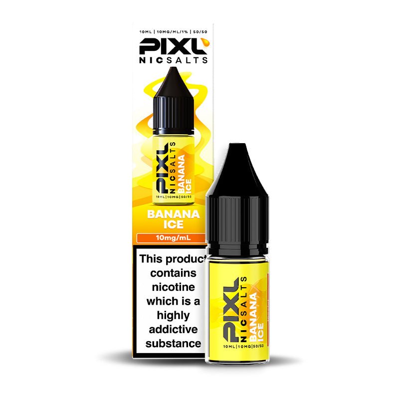 PIXL BANANA ICE 10ML NIC SALT E - LIQUID - Super E - cig