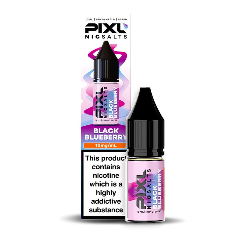 PIXL BLACK BLUEBERRY 10ML NIC SALT E - LIQUID - Super E - cig