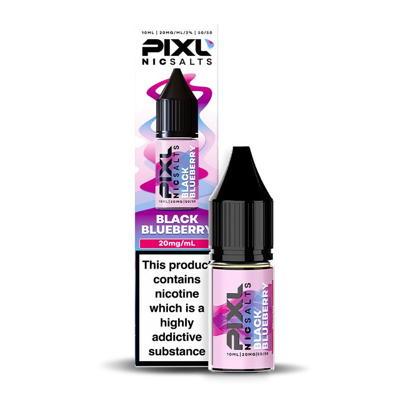 PIXL BLACK BLUEBERRY 10ML NIC SALT E - LIQUID - Super E - cig