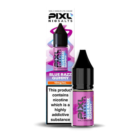 PIXL BLUE RAZZ GUMMY 10ML NIC SALT E - LIQUID - Super E - cig