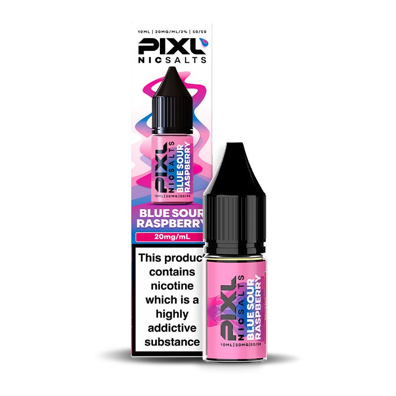 PIXL BLUE SOUR RASPBERRY 10ML NIC SALT E - LIQUID - Super E - cig