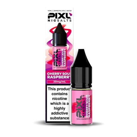 PIXL CHERRY SOUR RASPBERRY 10ML NIC SALT E - LIQUID - Super E - cig