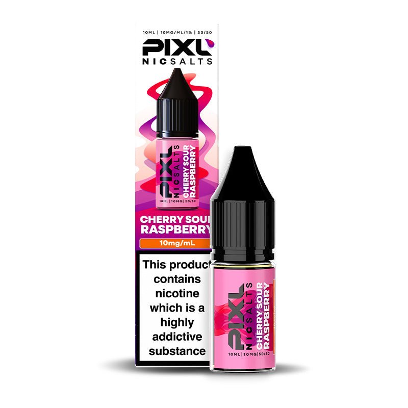 PIXL CHERRY SOUR RASPBERRY 10ML NIC SALT E - LIQUID - Super E - cig