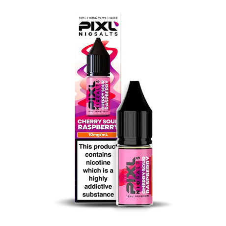 PIXL CHERRY SOUR RASPBERRY 10ML NIC SALT E - LIQUID - Super E - cig